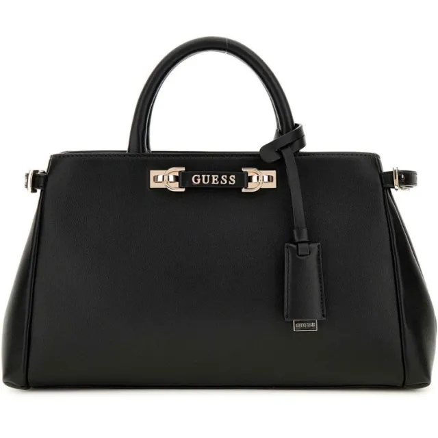 Guess Lefia Luxe Schoudertas Zwart