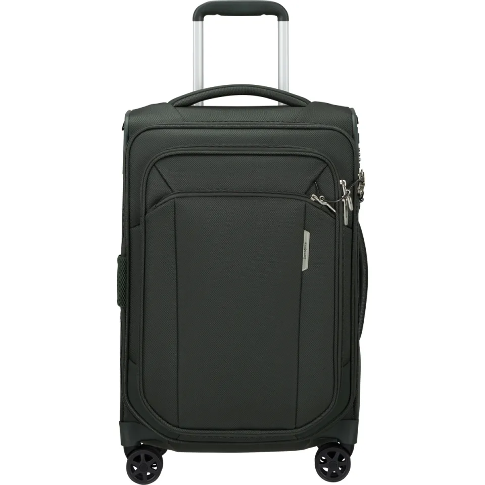 Samsonite Respark 55 trolley donkergroen FOREST GREEN