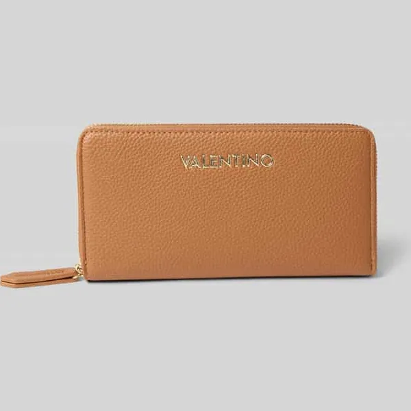 Valentino Portemonnee in leerlook model 'Brixton' cuoio