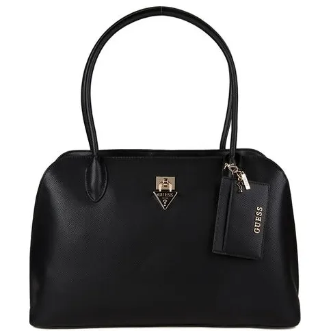 Guess Patsie Tote schoudertas zwart Black
