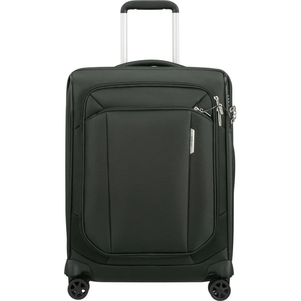 Samsonite Respark Spinner handbagagekoffer donkergroen forest green, foto 2