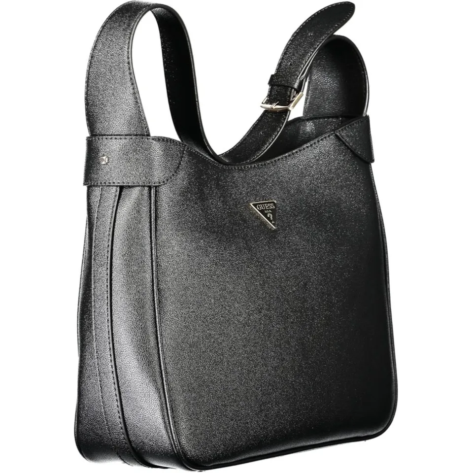 Guess Fedora Hobo schoudertas zwart, foto 2