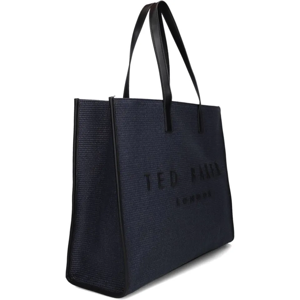 Ted Baker Pallmer Large Icon shopper donkerblauw, foto 4