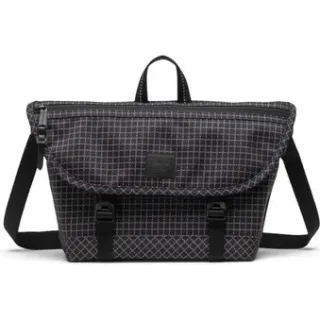 Herschel Cove Small Messenger schoudertas grid zwart, foto 2