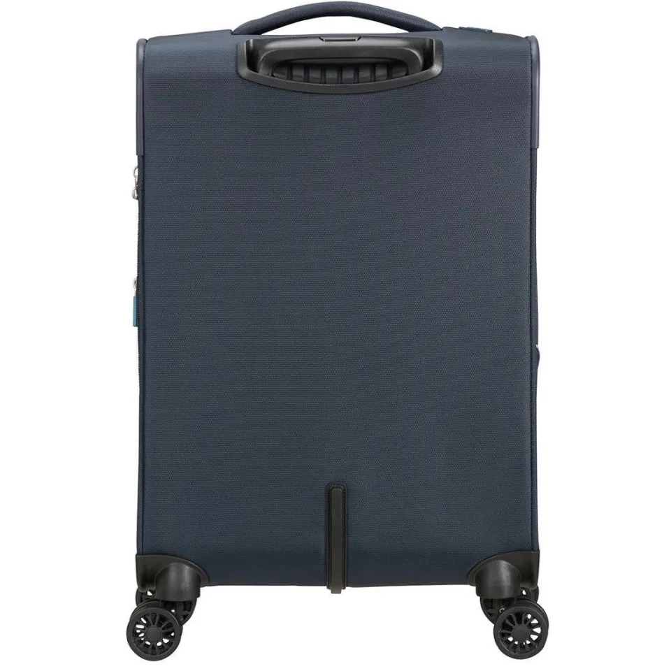 American Tourister Summerride spinner 55 koffer donkerblauw, foto 5