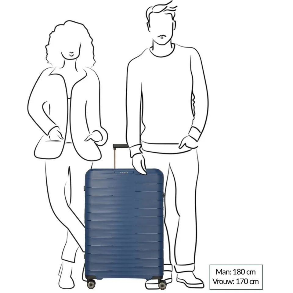 Travelite Mooby koffer rood, foto 4