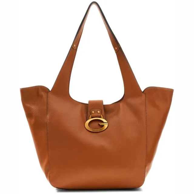 Guess schoudertas shopper Camden Tote Cognac bruine