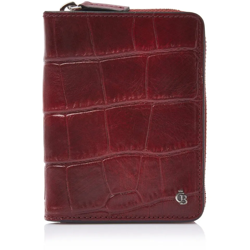 Castelijn & Beerens portemonnee croco rood
