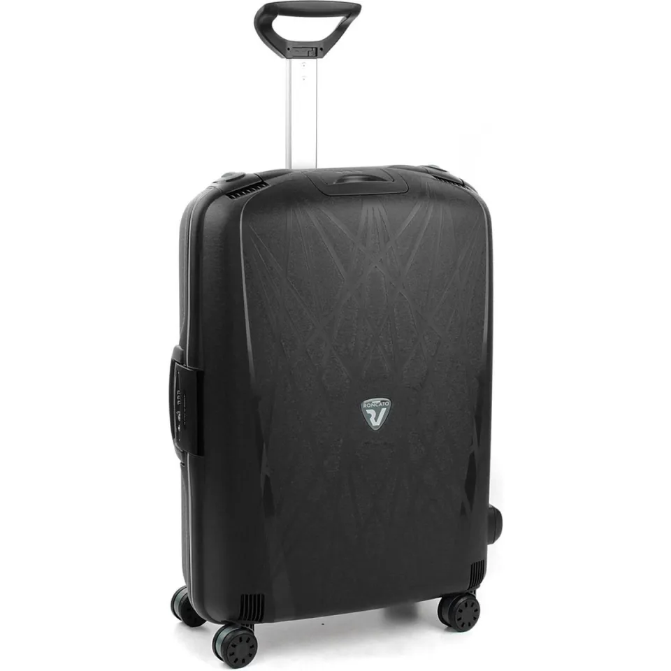 Roncato Light 68 trolley zwart, foto 2