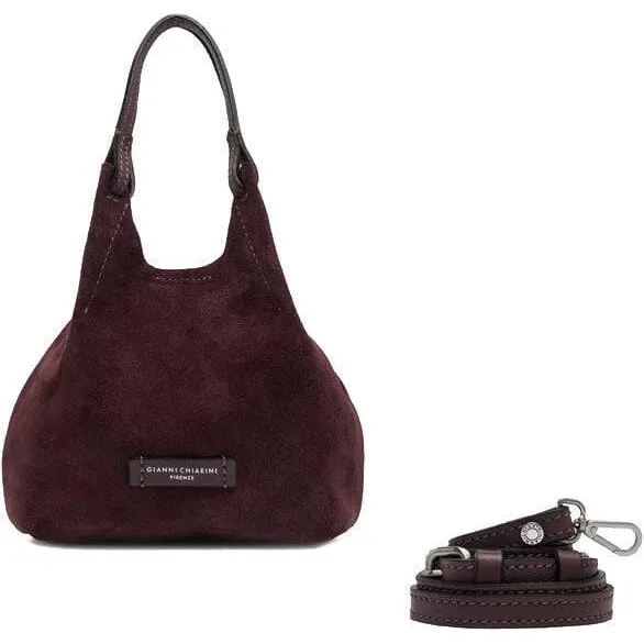 Gianni Chiarini Dua Bs 9798 schoudertas bordeaux, foto 3