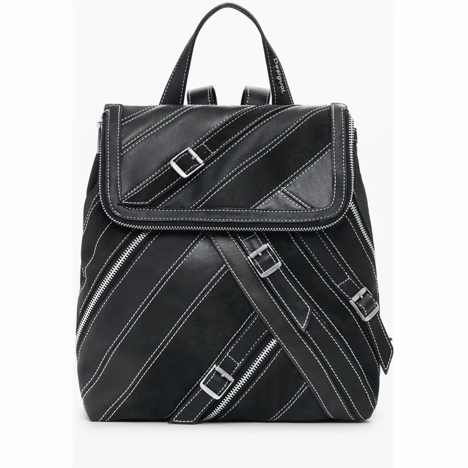 Desigual Fibonacci Hampton mini rugzak zwart, foto 2