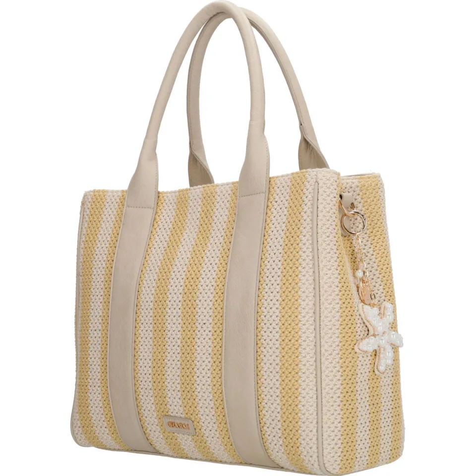 Charm London Capri shopper geel, foto 5