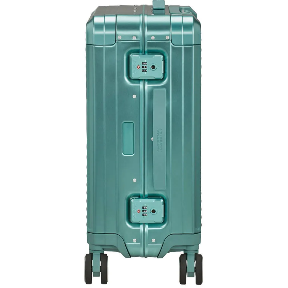 American Tourister Soundbox Alu Spinner 55/20 koffer turquoise, foto 2