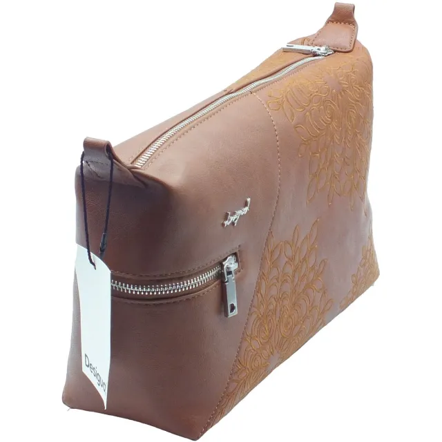 Desigual Sierra Shoulder Bag schoudertas camel, foto 2