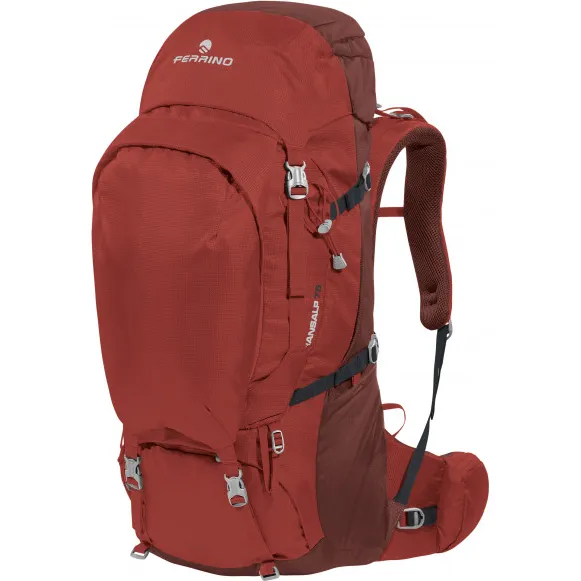 Ferrino Backpack Transalp 75 - Trekkingrugzak rood