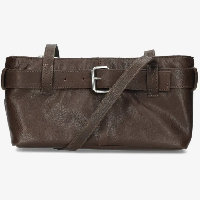 Shabbies Amsterdam OLLA Shoulderbag Leather Brown Bruin