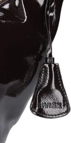 HVISK Schoudertassen Bianca Glossy Structure Bruin - One size, foto 3
