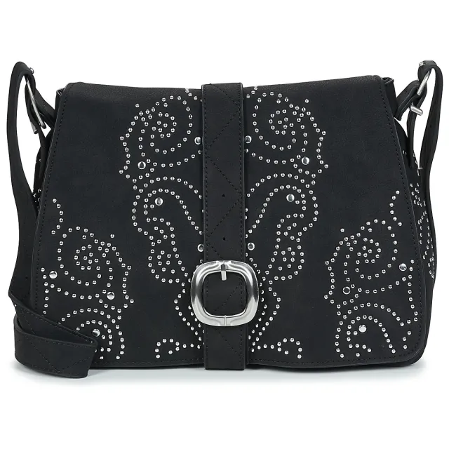 Handtas Desigual POKER FACE POSADAS MINI 2.0 zwart