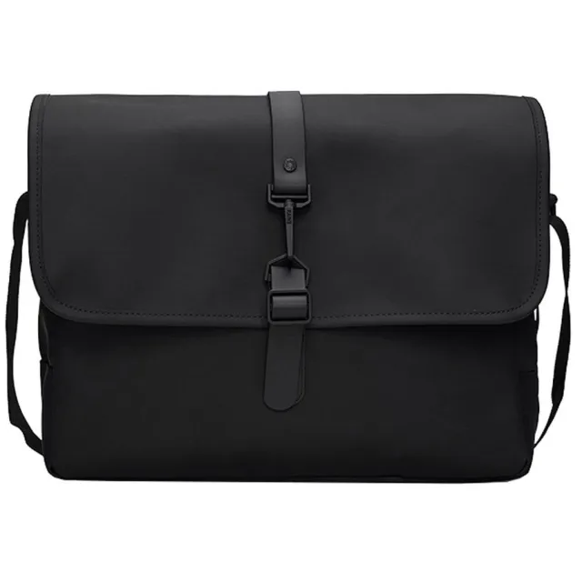 Rains schoudertas Messenger Bag W3 zwart