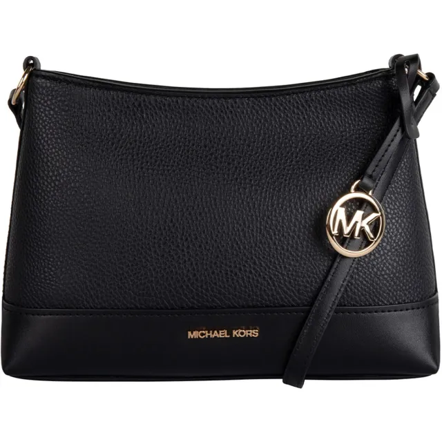 Michael Kors Kleine Crossbodytas / Schoudertas Dames - Leer - Andie - Zwart
