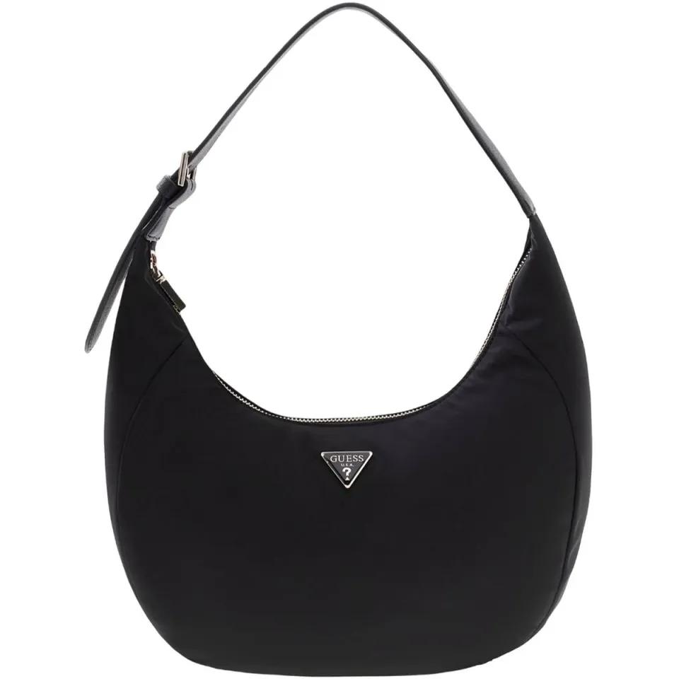 Guess Gemma schoudertas zwart Black