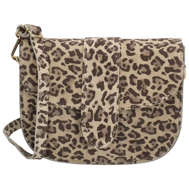 Charm London Anna schoudertas luipaardprint Multi