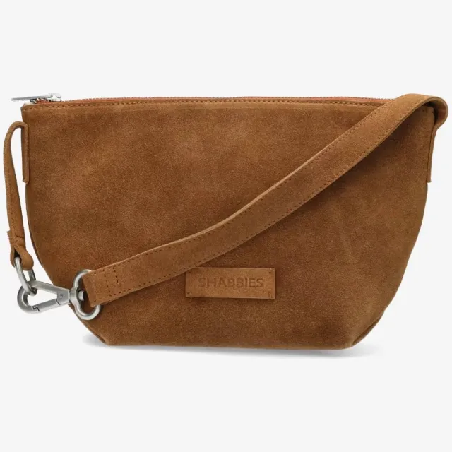 Shabbies Amsterdam Esra crossbody tas cognac