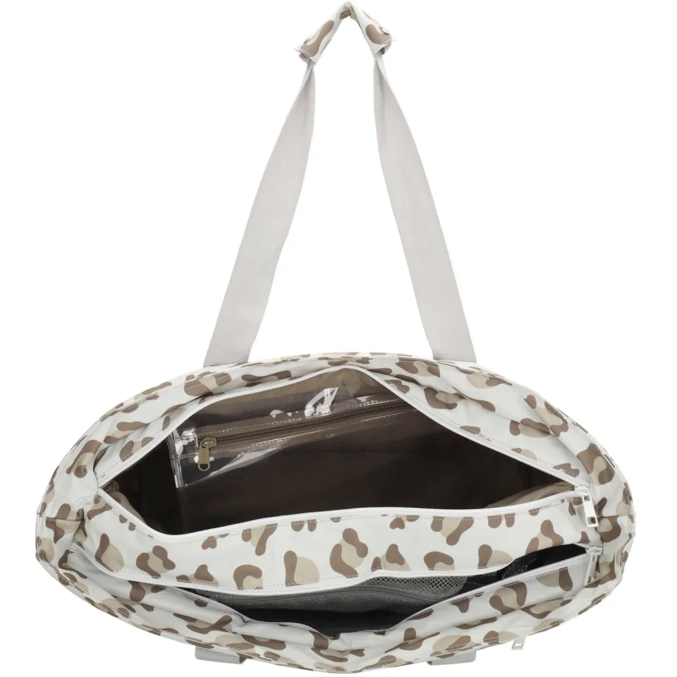 Zebra Trends Sally strandtas luipaard beige, foto 5