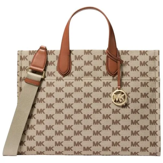 Michael Kors Tote Bag Beige/Ebony/Bruin Beige/Ebony/Brown