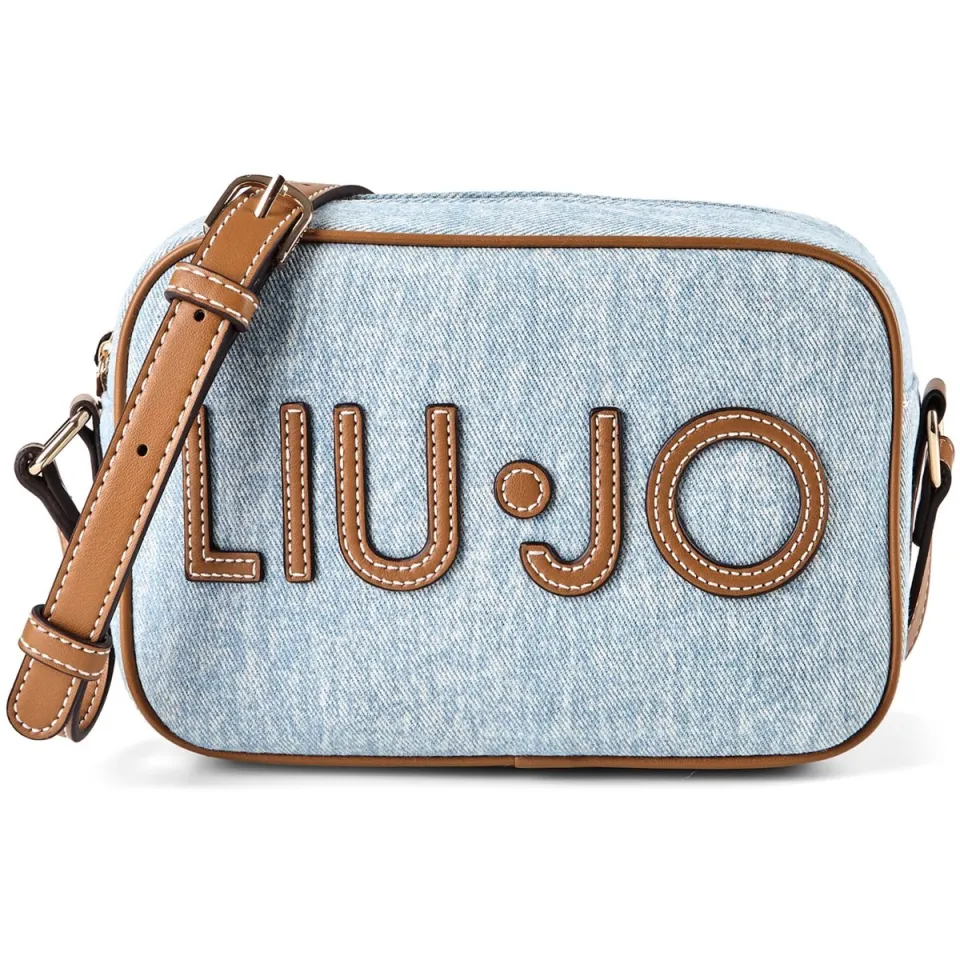 Liu Jo denim crossbodytas lichtblauw, foto 2