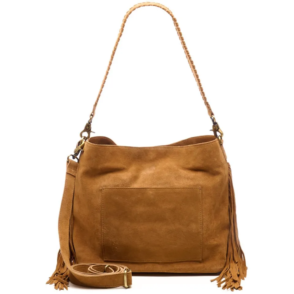 Chabo Bags Stormy Fringes schoudertas cognac, foto 2