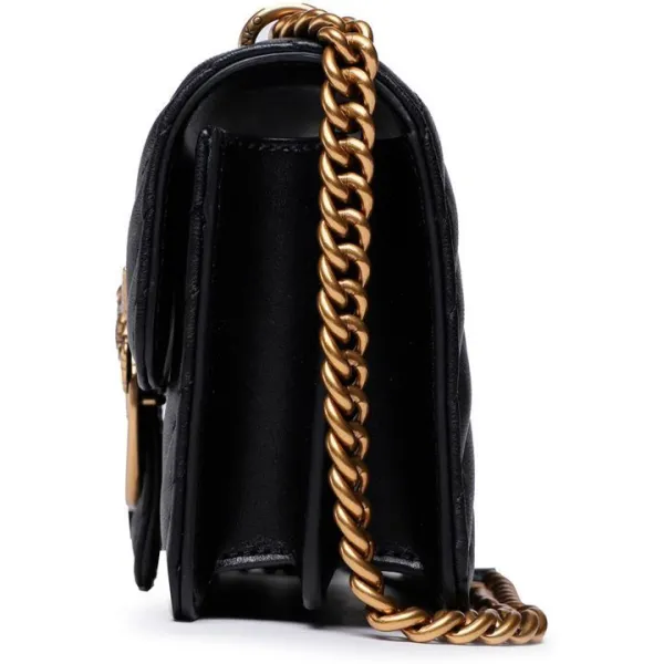 Pinko Love One Mini Dc Schapen zwart - antique gold, foto 2