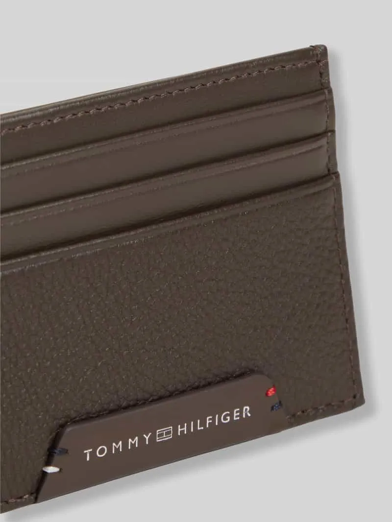 Tommy Hilfiger Th Corp CC Holder kaarthouder bruin, foto 4