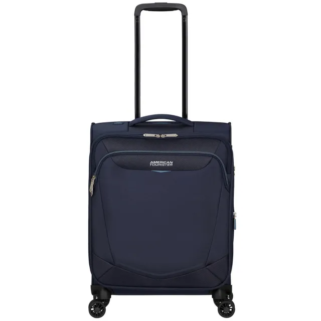 American Tourister Summerride 55 trolley donkerblauw, foto 2
