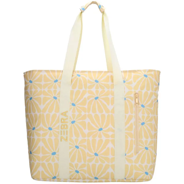 Zebra Trends Sally strandtas retro bloem Multi