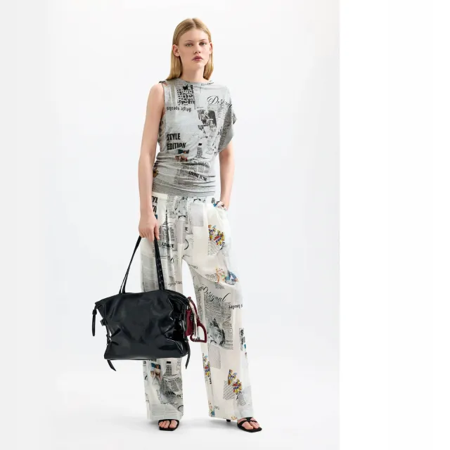 Desigual Galaxy Lifta shopper schoudertas zwart, foto 2