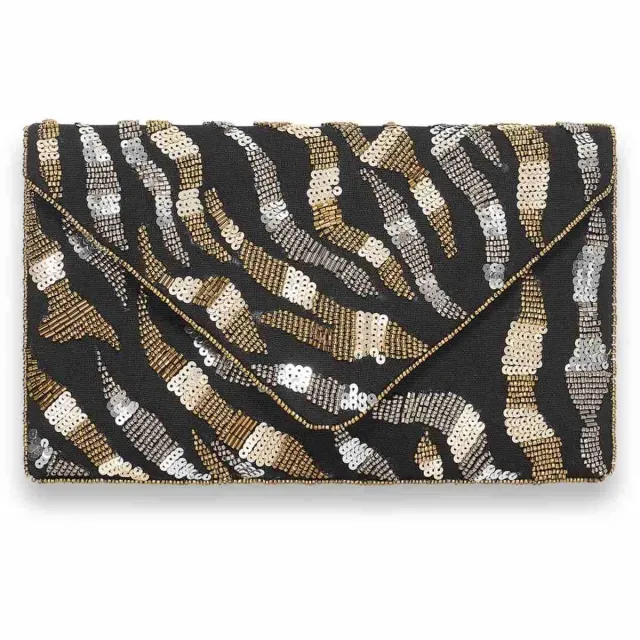 Bulaggi Zebra clutch ( zwarte )