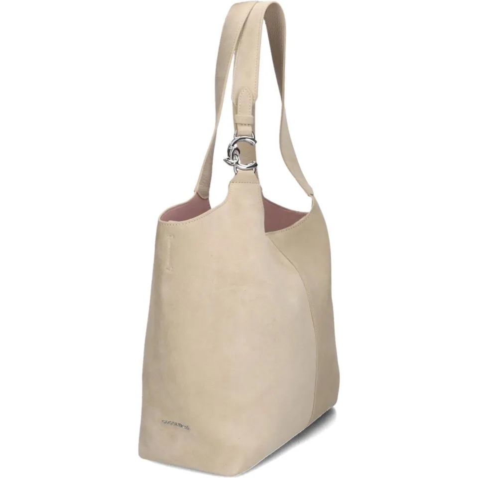 Coccinelle C-Easy schoudertas beige, foto 3