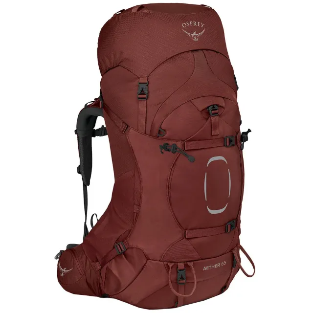 Osprey Aether trekkingrugzak rood