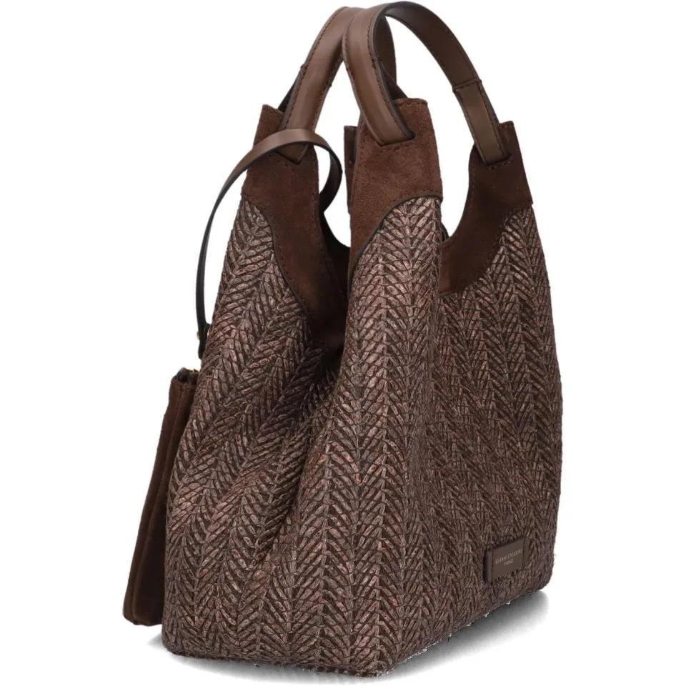 Gianni Chiarini Dua 12339 schoudertas bruin, foto 4