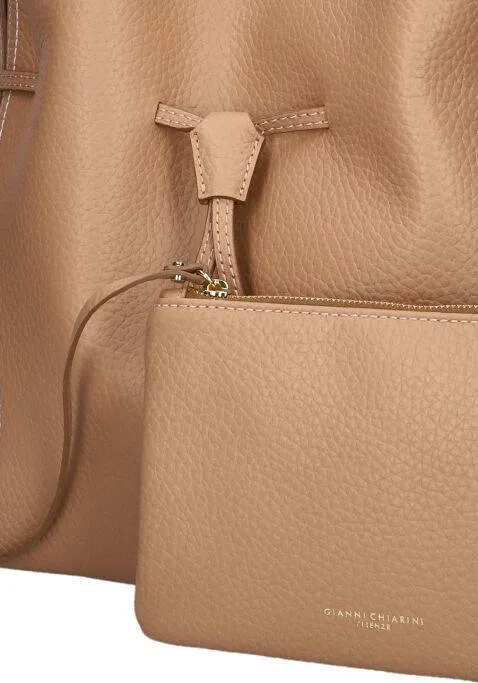 Gianni Chiarini Sienna schoudertas camel, foto 5