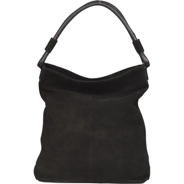 Dstrct Schoudertas / Crossbody Tas Dames - Suède - Portland Road - Zwart