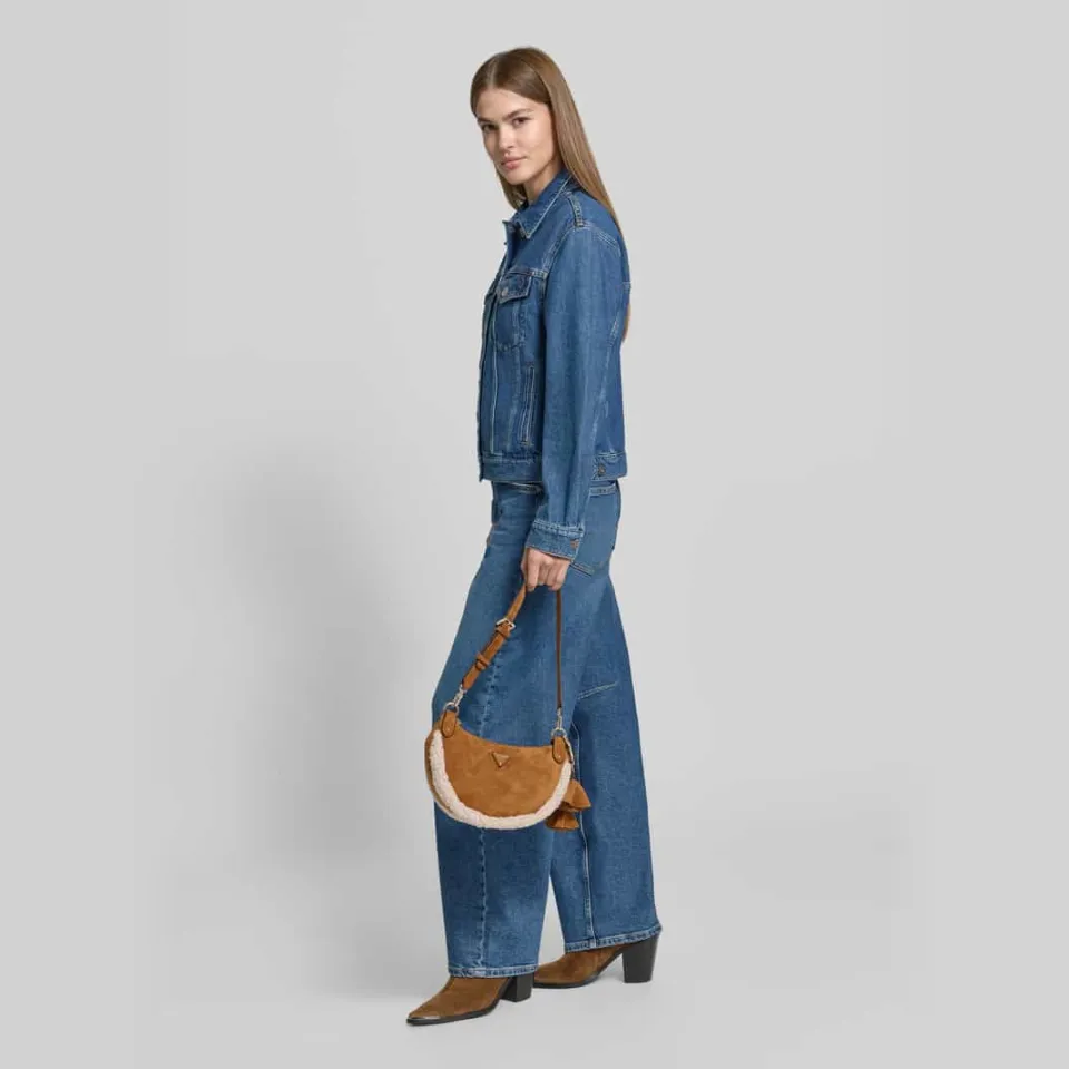 Guess Katie schoudertas cognac, foto 4