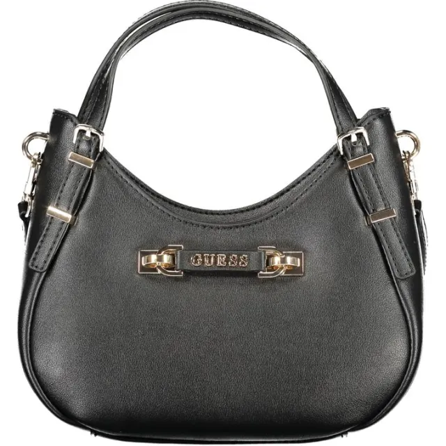 Guess Lefia small satchel schoudertas zwart Black
