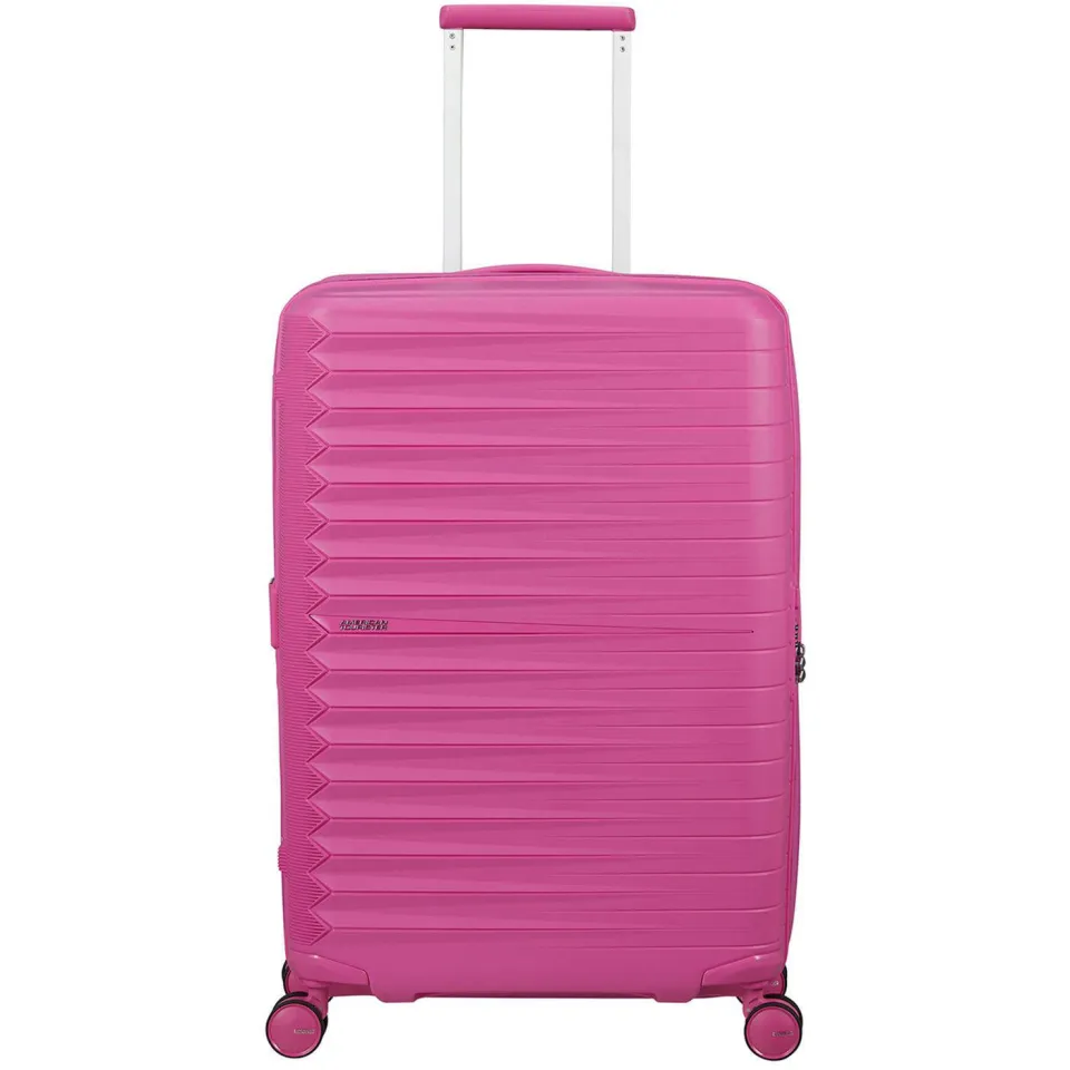 American Tourister Fastforward spinner koffer roze