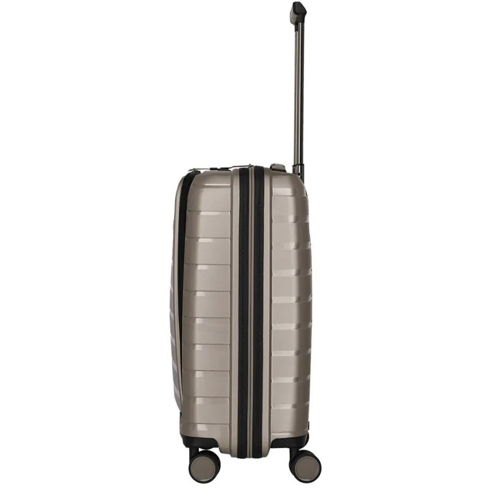 Travelite Air Base trolley 55 cm champagne met voorvak, foto 4
