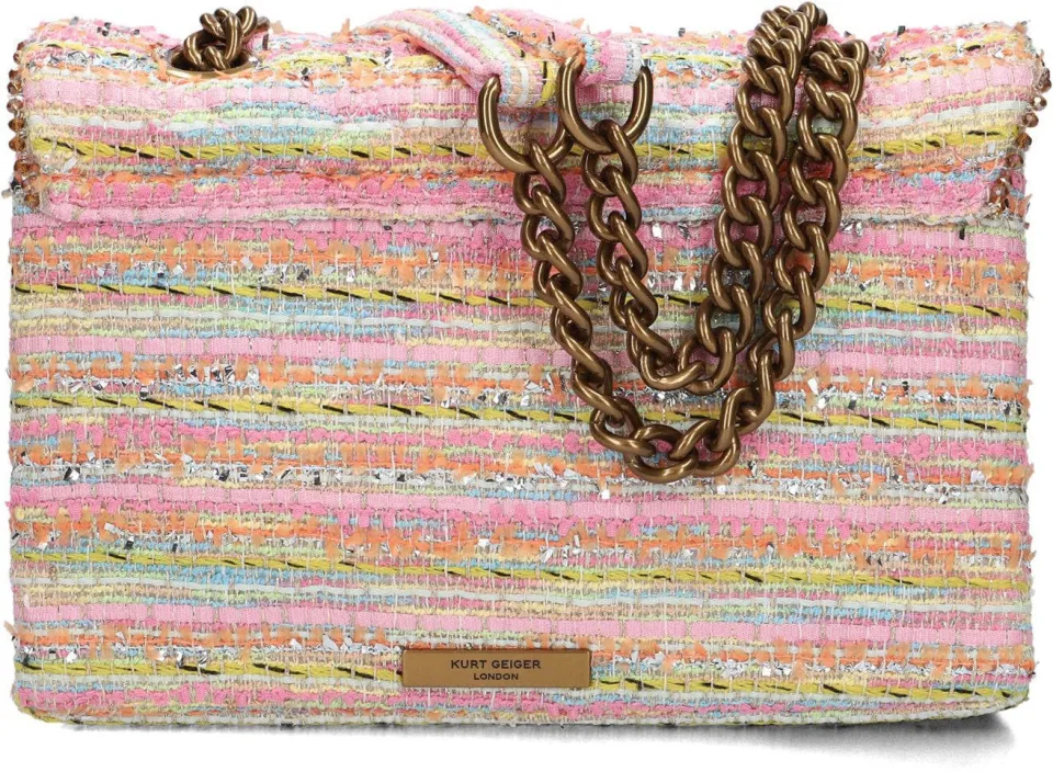 Kurt Geiger Tweed Kensington schoudertas meerkleurig multi, foto 2