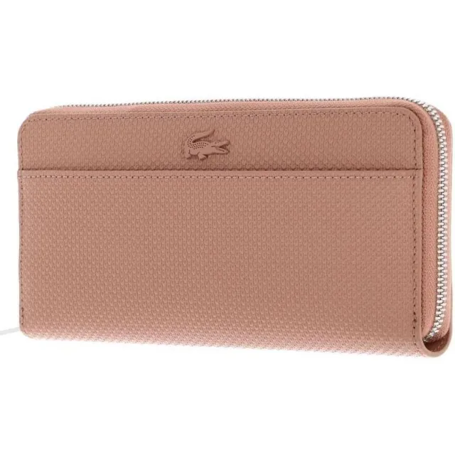 Lacoste Chantaco Classics long zip portemonnee roze, foto 2