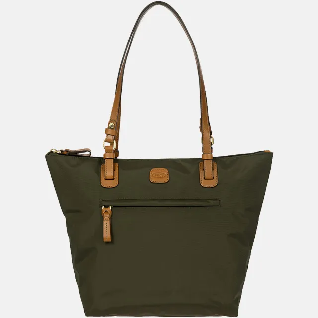 Brics Bric's X-bag shopper olive Groen
