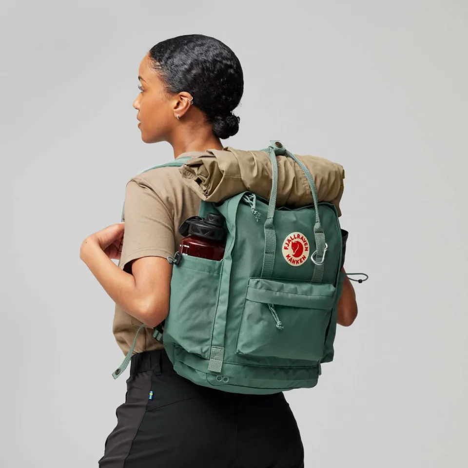 Fjällräven Kånken Outlong rugzak groen, foto 2